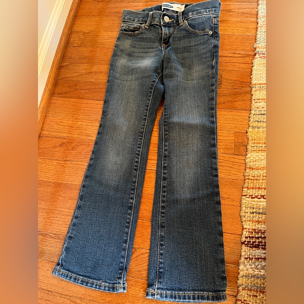 Old Navy Girls Bootcut Jeans, Size 6